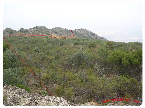 Camino al Peñon del Arco 2